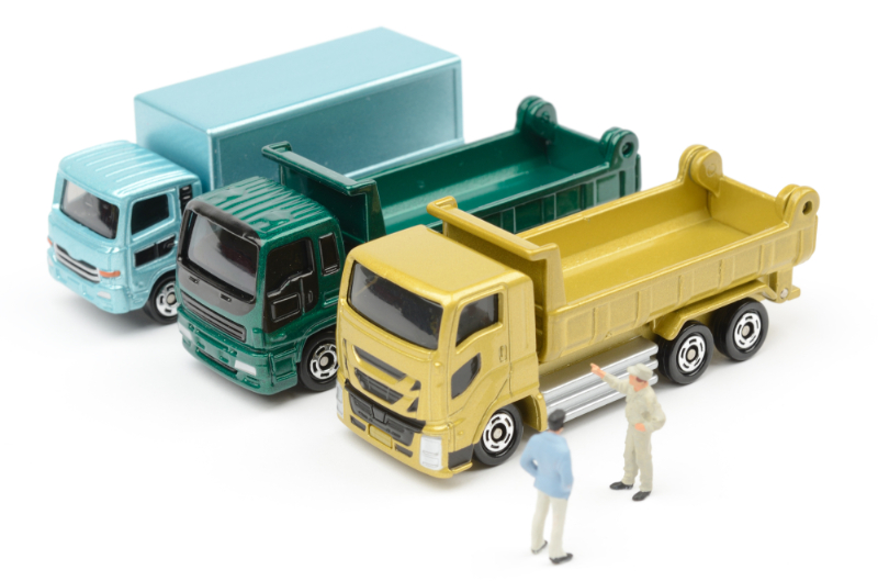 物流業界で乗るトラックは職種によって異なる